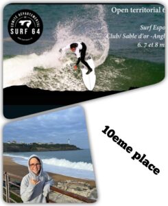 Open territorial surf espoirs 2023 Nouvelle aquitaine anglet Sable d'or