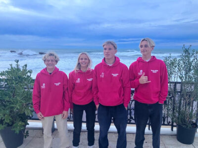les jeunes du Spirit Surf Club au championnat de France de Surf sur Biarritz