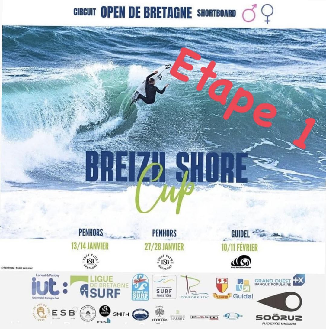 2024 – BREIZH SHORE CUP – Open de Bretagne Shorboard – Penhors